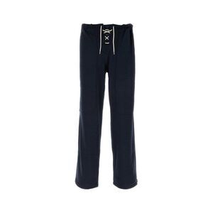 Bode Men Navy Blue Cotton And Lyocell Joggers